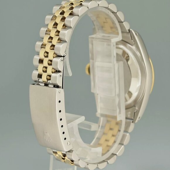 Papers! Box! Rolex DateJust Champagne Yellow Gold Watch - Picture 4 of 4